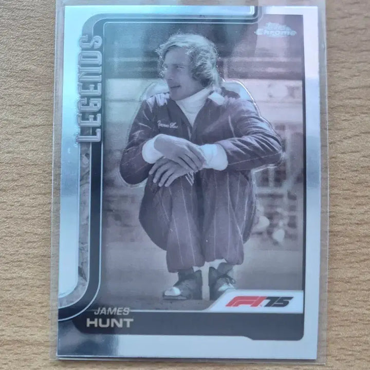 [BUNJANG] 2025 Topps Chrome F1 Legends James Hunt Card / 2025 탑스크롬 F1 레전드 제임스 헌트 카드 판매