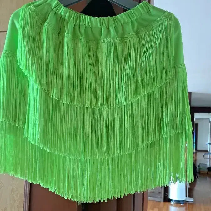 [BUNJANG] Neon Dance Skirt (55, 66) / 새상품 찰찰이 댄스치마 55 66