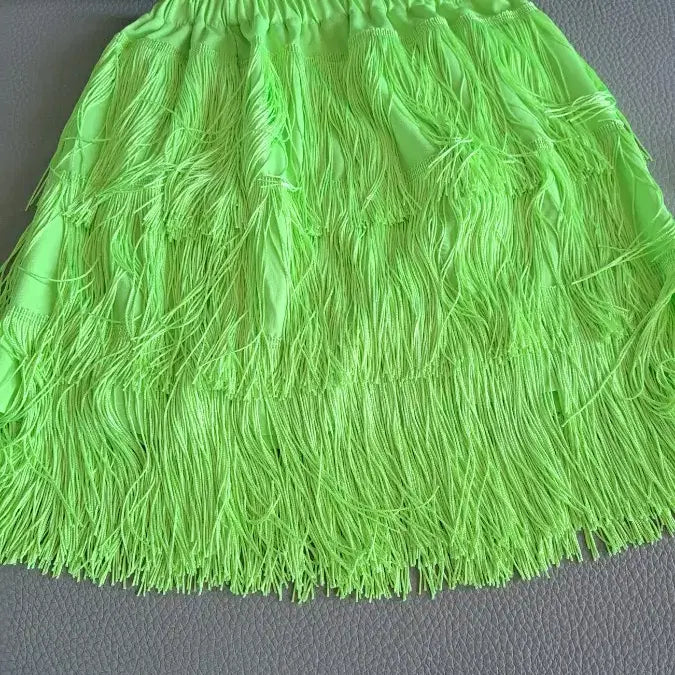[BUNJANG] Neon Dance Skirt (55, 66) / 새상품 찰찰이 댄스치마 55 66