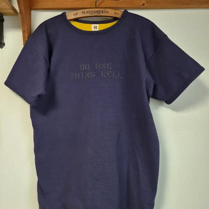 [BUNJANG] TCB Jeans 40s Reversible USN T-Shirt / TCB 40s USN 양면 티셔츠