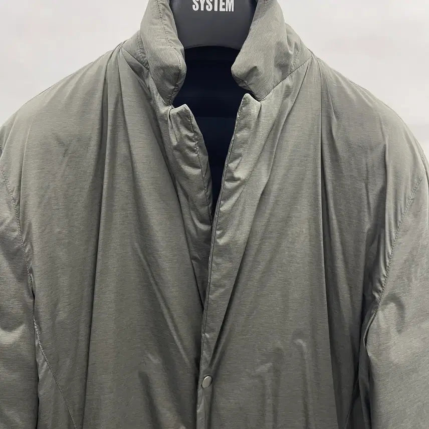 [BUNJANG] System Homme Goose Down Coat Khaki / 시스템옴므 구스다운 코트