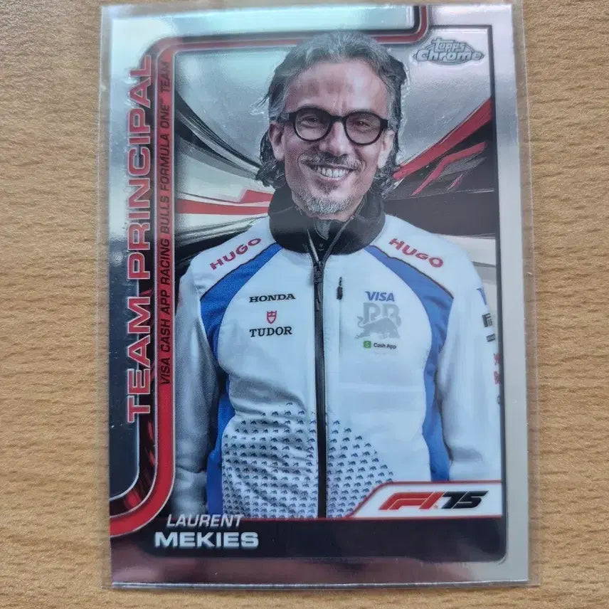 [BUNJANG] Top Chrome 2025 F1 Team Principal L. Norris &amp; C. Leclerc Card / 2025 탑스크롬 F1 팀 프린시펄 롤낭 메키에스 카드 판매