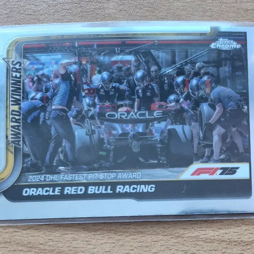 [BUNJANG] Oracle Red Bull Racing 2025 F1 Awards Winners Card / 2025 탑스크롬 F1 어워드 위너스 오라클 레드불 레이싱 카드 판매