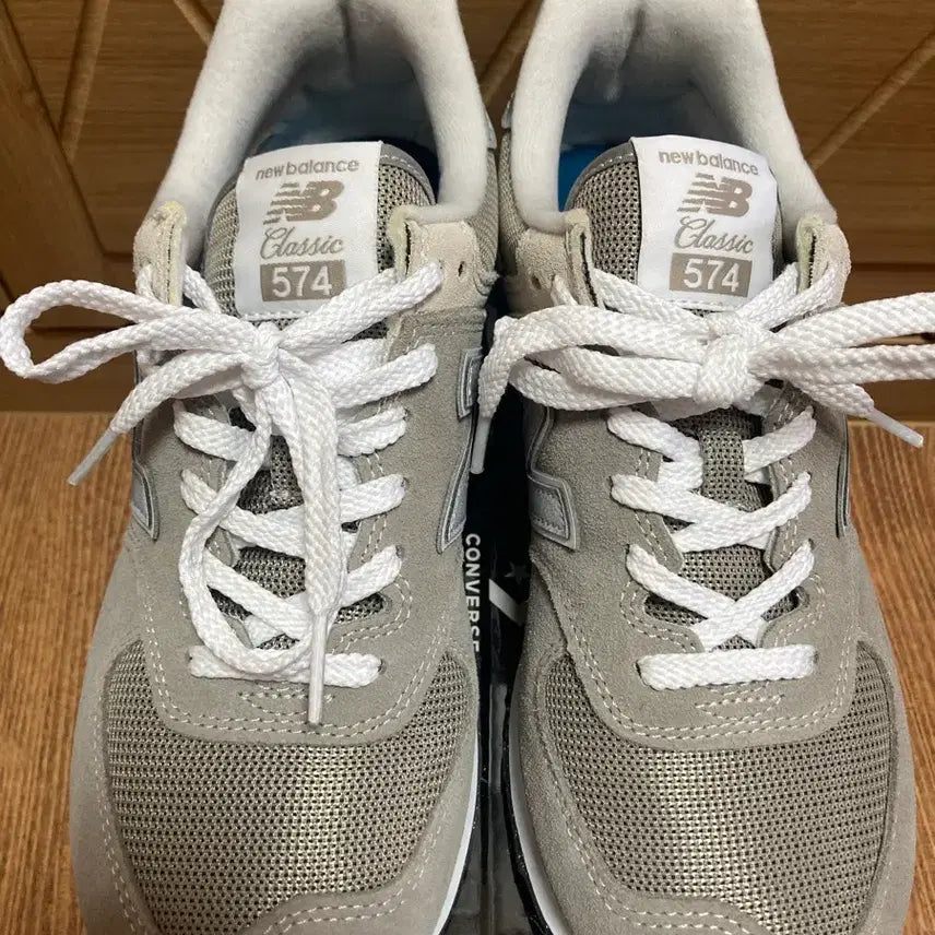 [BUNJANG] New Balance 574 Grey ML574EVG - Size 255 (Near New) / 뉴발란스 574 그레이 255 ML574EVG (새상품급)