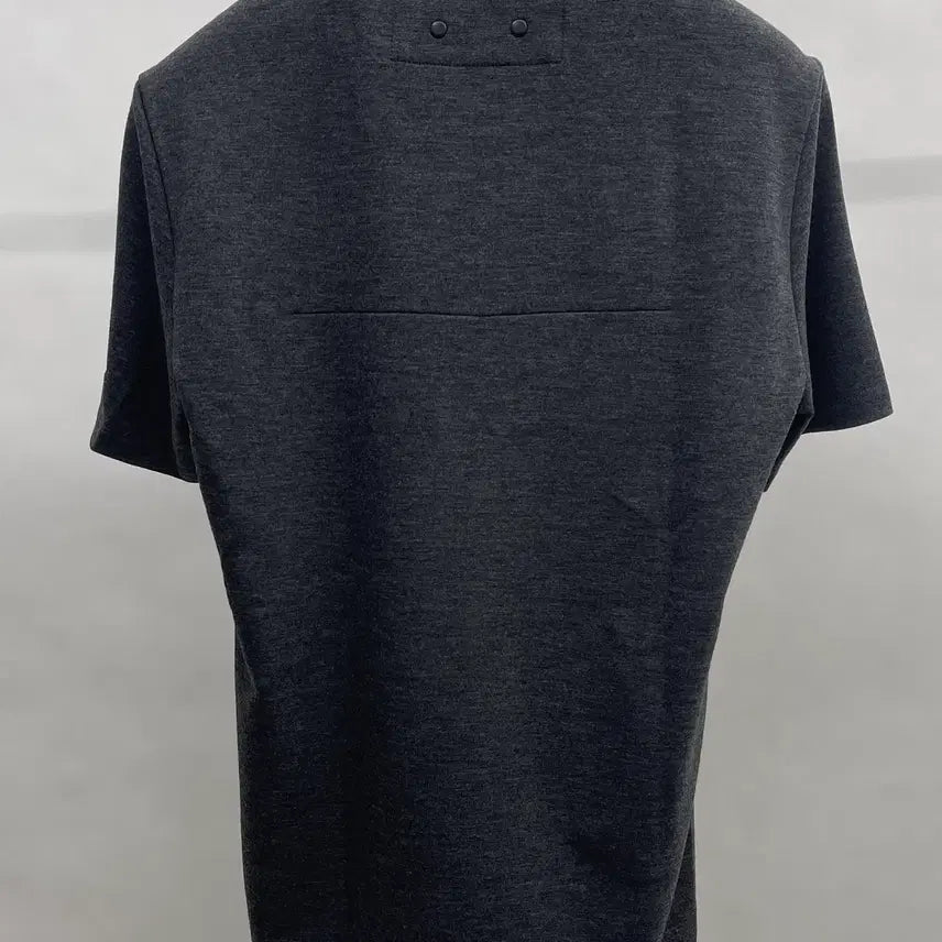 [BUNJANG] System Homme Melange One-Point Half Sleeve T-Shirt / 시스템옴므 원포인트 반팔티셔츠