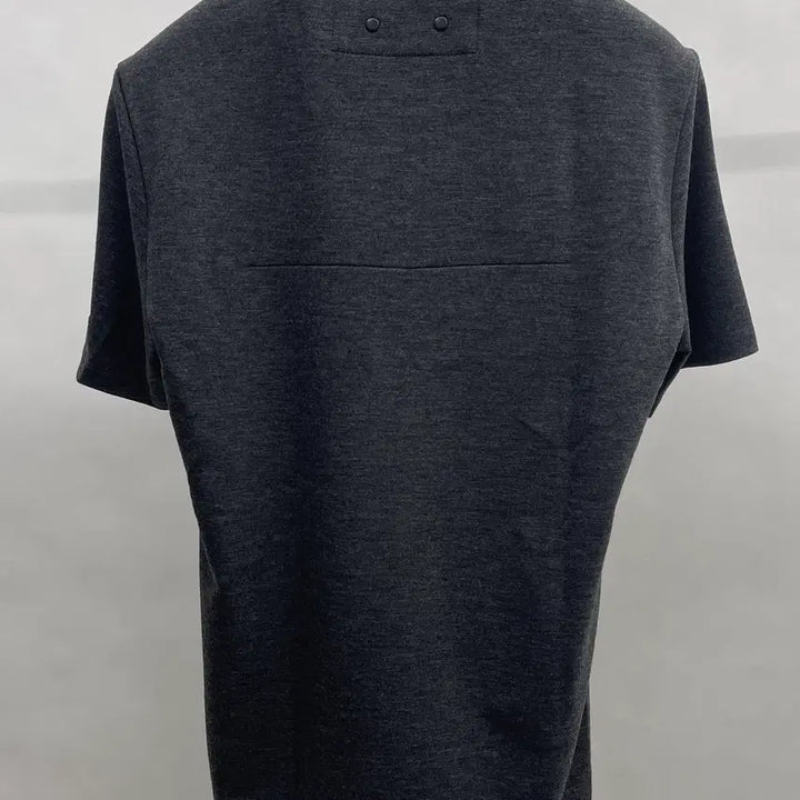 [BUNJANG] System Homme Melange One-Point Half Sleeve T-Shirt / 시스템옴므 원포인트 반팔티셔츠