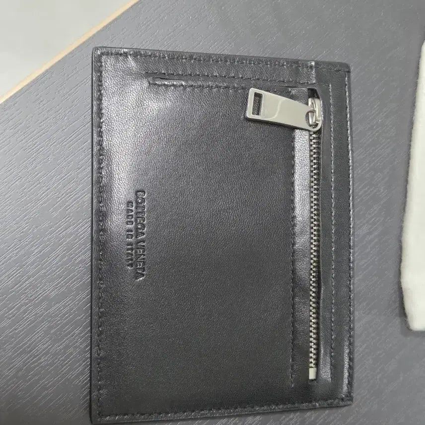 [BUNJANG] Bottega Veneta Intrecciato Card Holder Black / (새상품)보테가베네타 인트레치아토 카드지갑 블랙