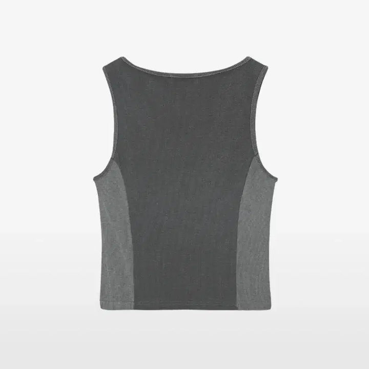 [BUNJANG] AZONE Pigment Sleeveless T-Shirt / 애즈온 pigment sleeveless