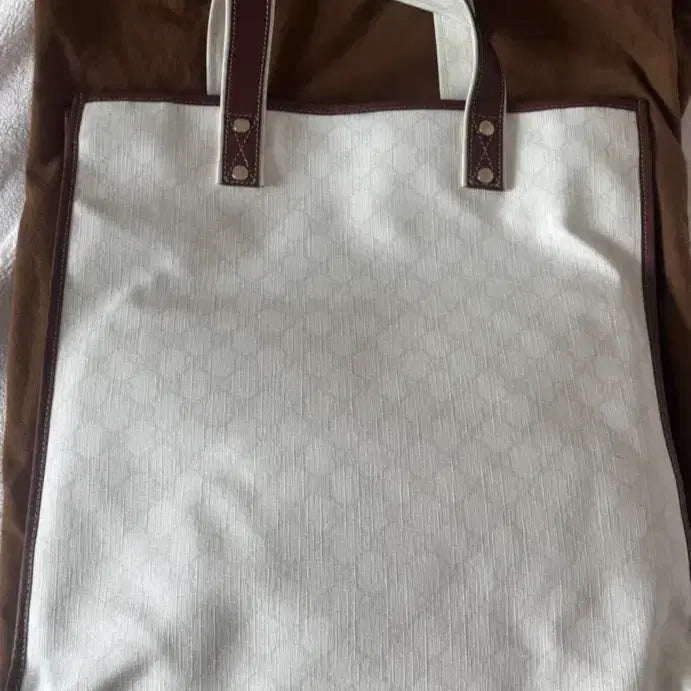 [BUNJANG] Gucci Supreme Three-Stripe PVC Cabas Shoulder &amp; Tote Bag / 구찌 슈프림 삼선 PVC 카바스 숄더&amp;토트백
