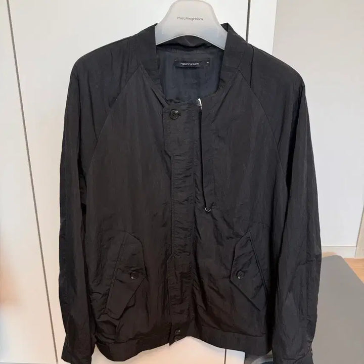 [BUNJANG] Hatching Room Black Collarless Jacket / 해칭룸 논카라 자켓 블랙 3