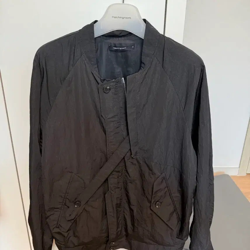 [BUNJANG] Hatching Room Black Collarless Jacket / 해칭룸 논카라 자켓 블랙 3