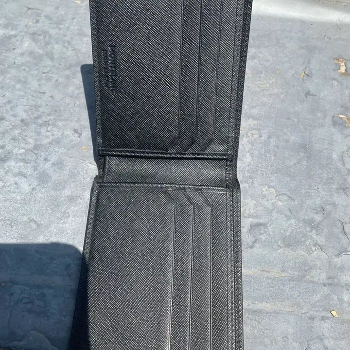 [BUNJANG] Montblanc Saffiano Leather Bifold Wallet / 몽블랑지갑