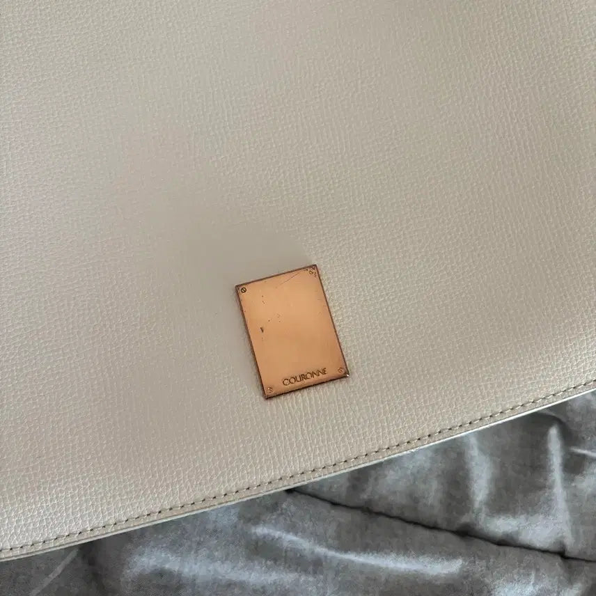 [BUNJANG] Couronne Melia Rilee Shoulder Bag 28 Ivory / 쿠론 멜리아릴레 숄더백 28