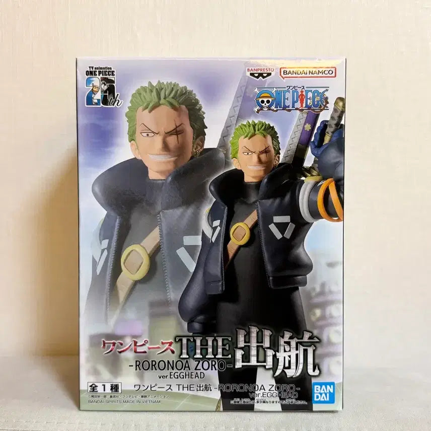 [BUNJANG] One Piece Roronoa Zoro Egghead Arc Figure (Banpresto) / 신상 원피스 the출항 롤로노아 조로 에그헤드편 피규어 새상품