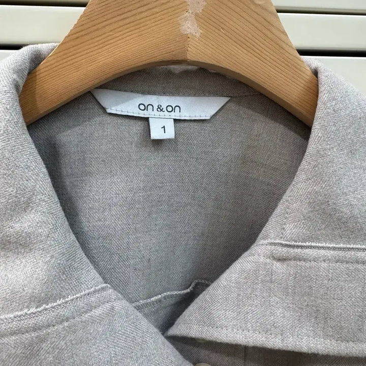 [BUNJANG] ON&amp;ON Shirt Jacket Blouse / 온앤온 셔츠 자켓 블라우스