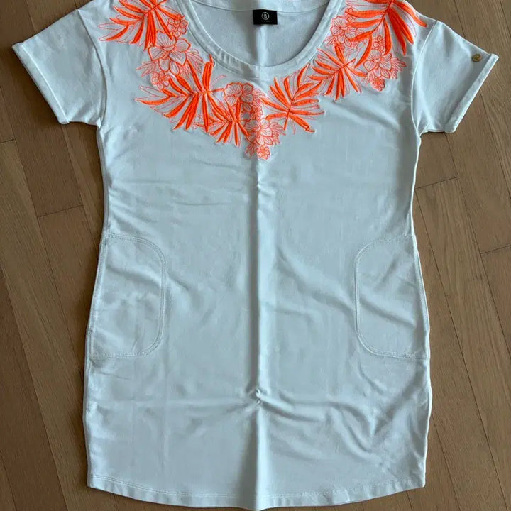 [BUNJANG] Bogner Plus Size Floral Embroidered Long Dress / Bogner 빅사이즈 원피스