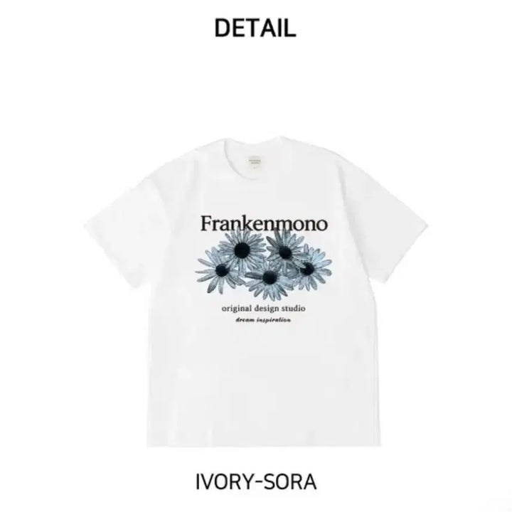 [BUNJANG] Frankenmono Floring Short Sleeve T-Shirt / [프랑켄모노] 플로링 반팔티