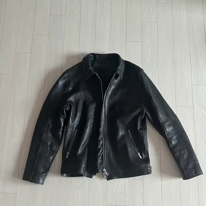 [BUNJANG] Noir Larmes Leather Jacket / 느와르 라르메스 가죽자켓