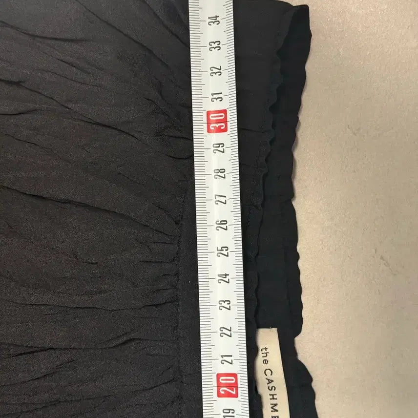 [BUNJANG] The Cashmere Pleated Long Skirt / 한섬 더캐시미어 니트 플리츠 롱 스커트 블랙/실버/딥그린