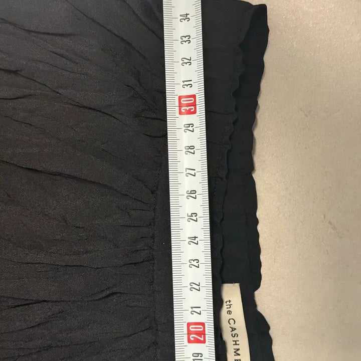 [BUNJANG] The Cashmere Pleated Long Skirt / 한섬 더캐시미어 니트 플리츠 롱 스커트 블랙/실버/딥그린