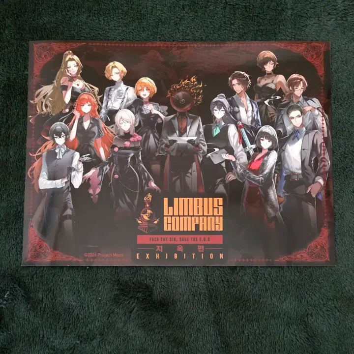 [BUNJANG] Limbus Company Hell Arc Mini Bromide Set / 림버스 컴퍼니 전시회 미니 브로마이드 포스터