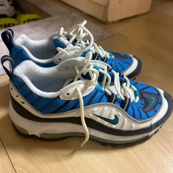 [BUNJANG] Nike Air Max 98 Sneakers (Blue/White) / 나이키 에어맥스 98