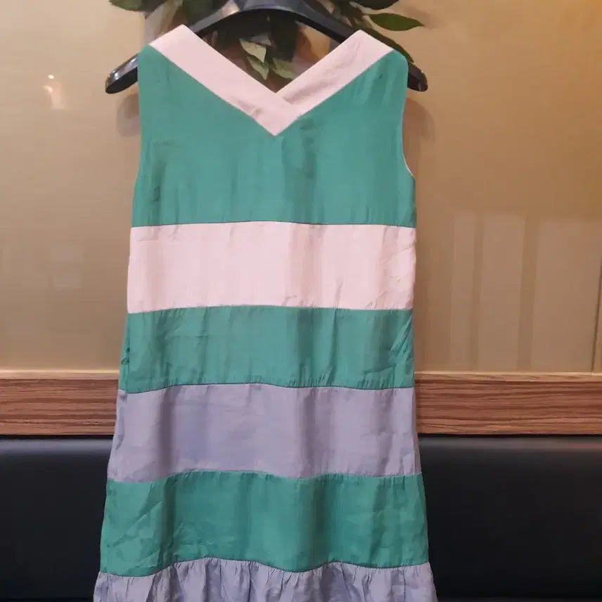 [BUNJANG] ENC Striped Sleeveless Dress / Enc 스트라이프 민소매 원피스