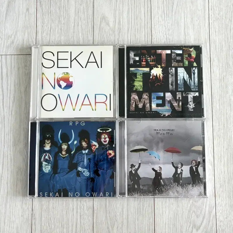 [BUNJANG] SEKAI NO OWARI Bundle Set Albums / SEKAI NO OWARI 앨범 일괄 팝니다