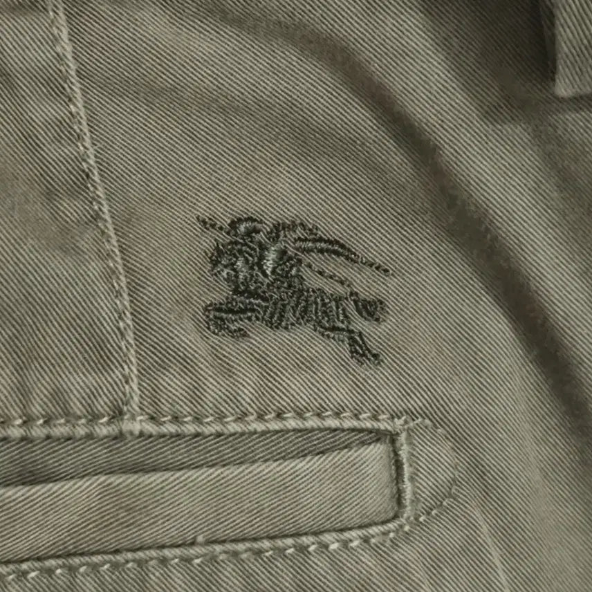 [BUNJANG] Burberry Cotton Pants Khaki Size 37 / 37 버버리 면바지 카키