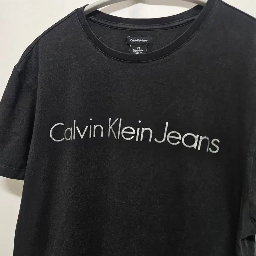 [BUNJANG] Calvin Klein Jeans Logo T-Shirt L / 캘빈클라인 진스 로고 반팔 티셔츠 L