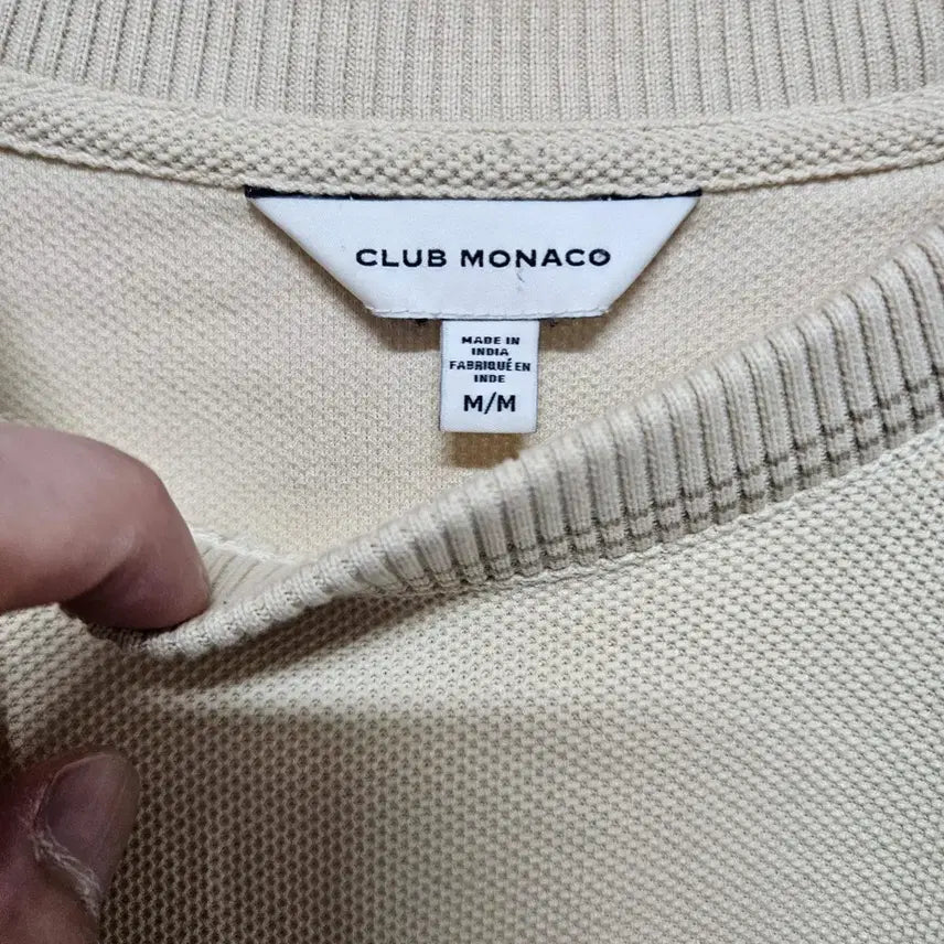 [BUNJANG] Club Monaco Waffle Long Sleeve T-Shirt M / 클럽모나코 와플 긴팔 티셔츠 M