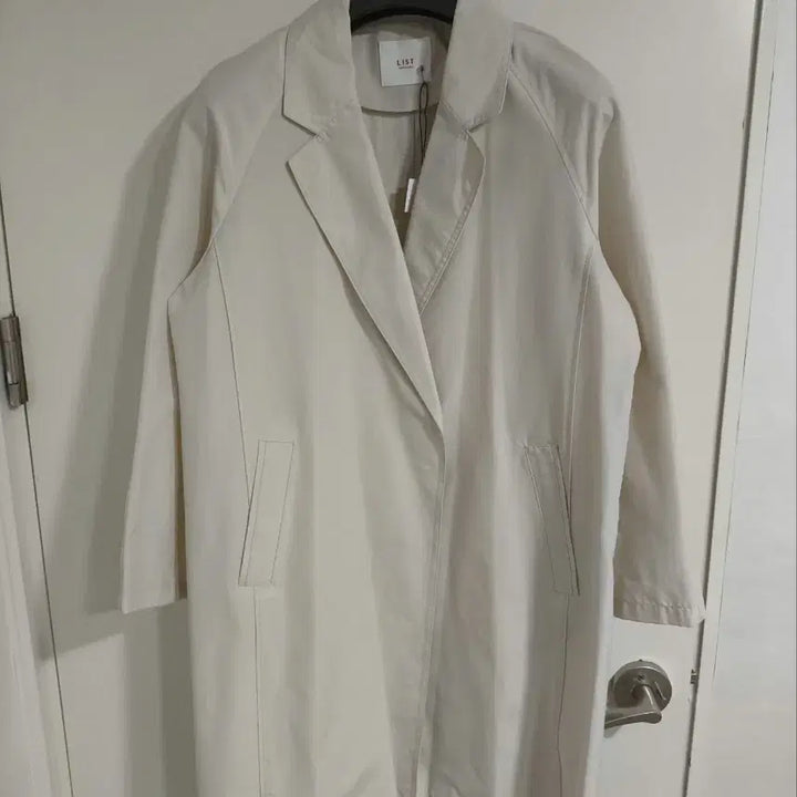 [BUNJANG] Mixed Blend Coat / 새거 85 리스트 면 나일론 혼방 코트