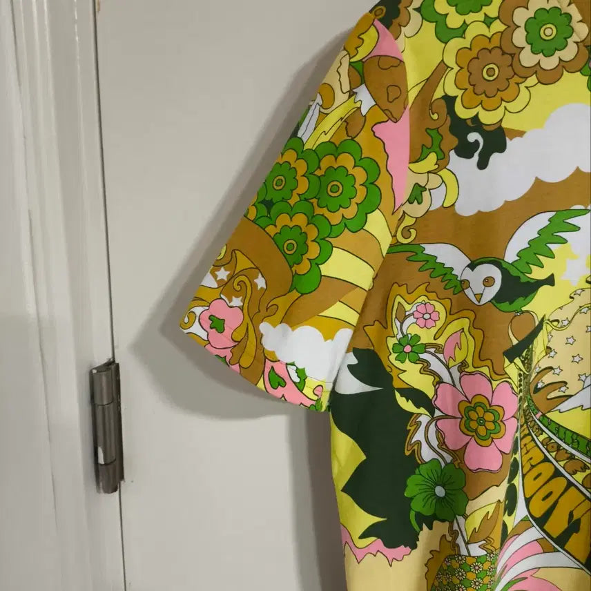 [BUNJANG] Tory Burch Pop Art Flower Graphic T-Shirt / 77 토리버치 팝아트 플라워 그래픽 반팔 티셔츠