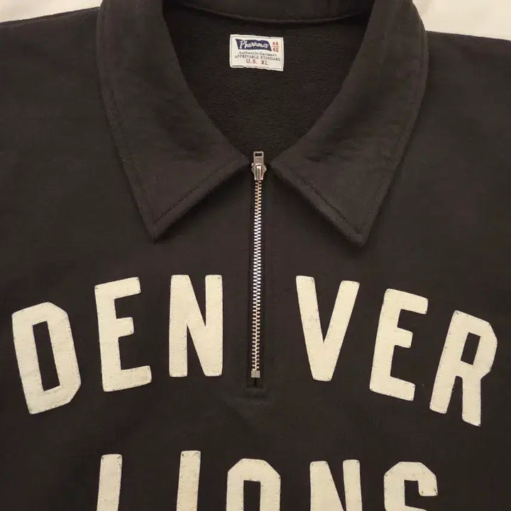 [BUNJANG] Fellows Denver Lions Half Zip-Up Sweatshirt Black XL / XL 페로우즈 덴버 라이온즈 하프(쿼터) 집업 블랙