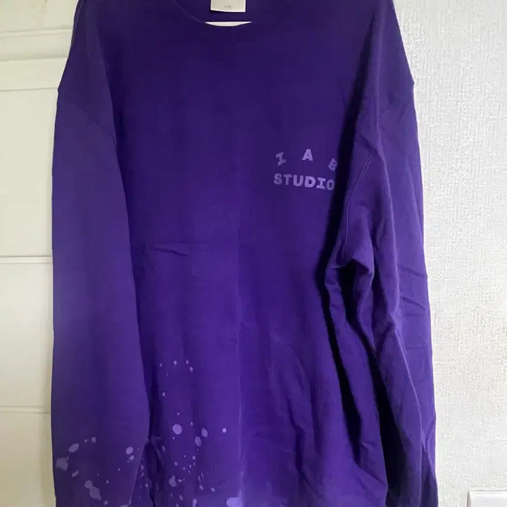 [BUNJANG] IAB STUDIO Purple Long Sleeve XXL / IAB STUDIO 퍼플 롱슬리브 XXL