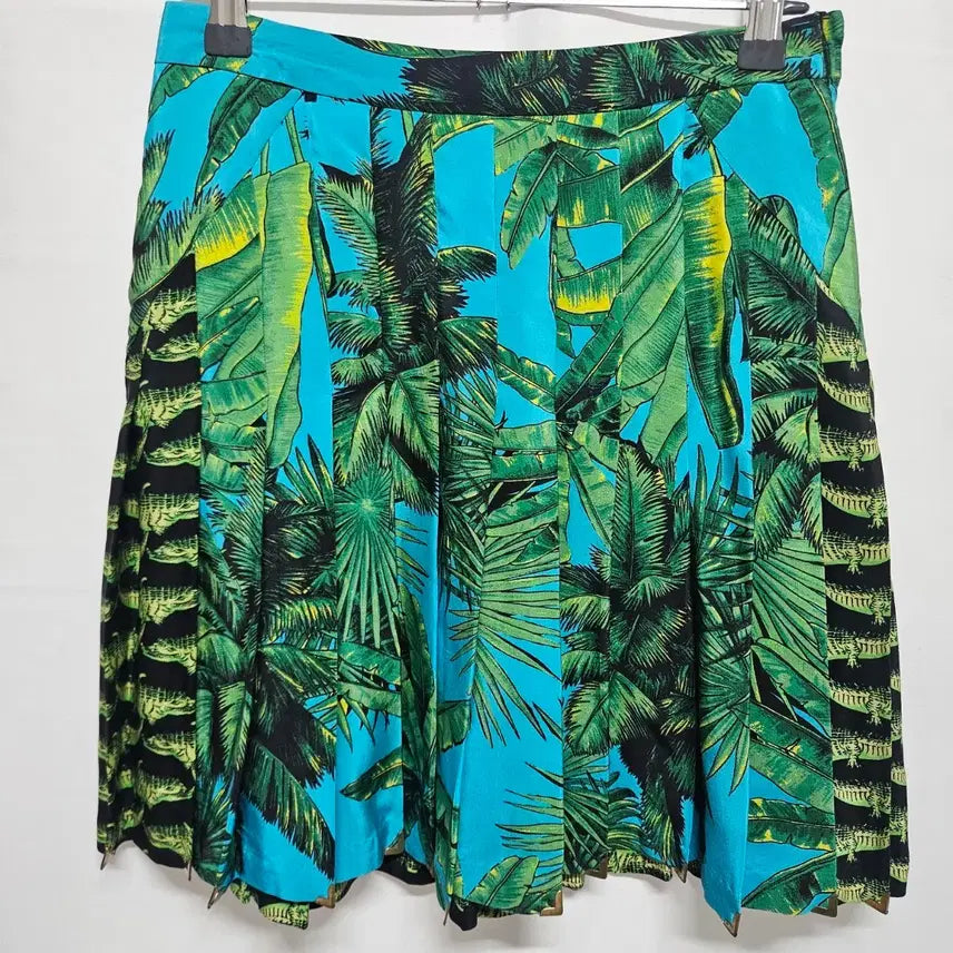 [BUNJANG] H&amp;M Versace Crocodile Flare Skirt M / H&amp;M 베르사체 크로커다일 플레어 스커트 M