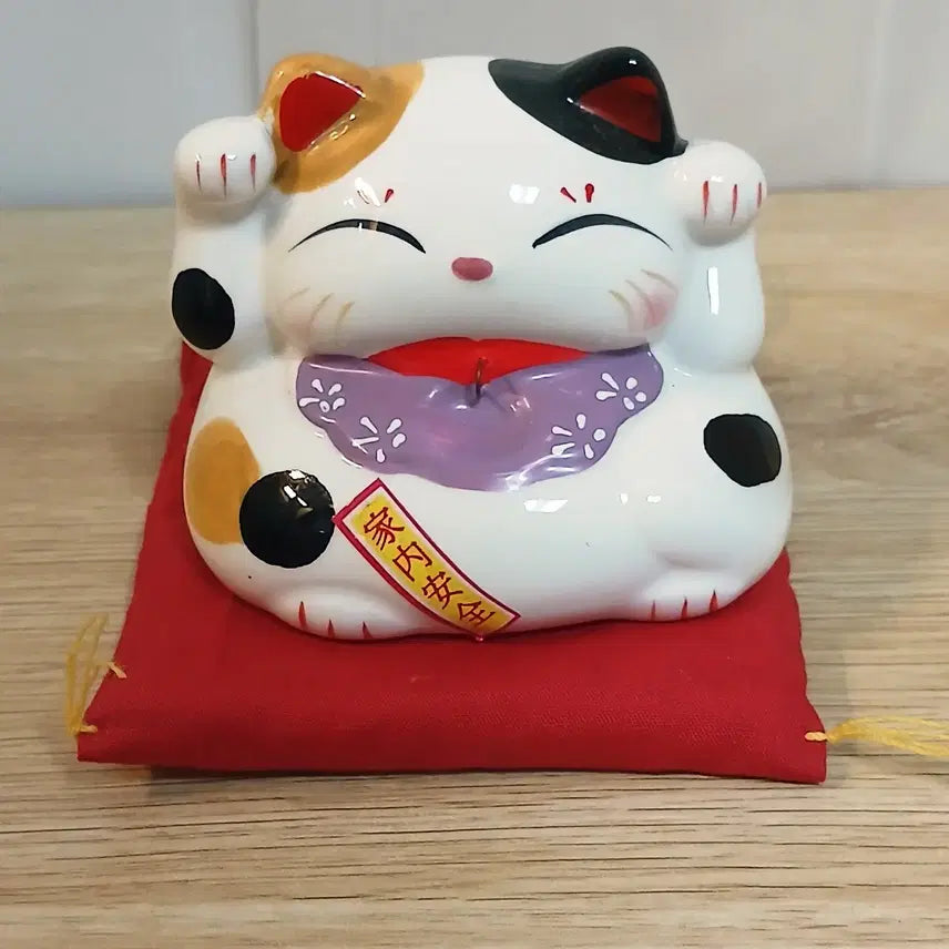[BUNJANG] Japanese Lucky Cat Ornament / 10% 할인) 새상품 일본 복고양이 장식
