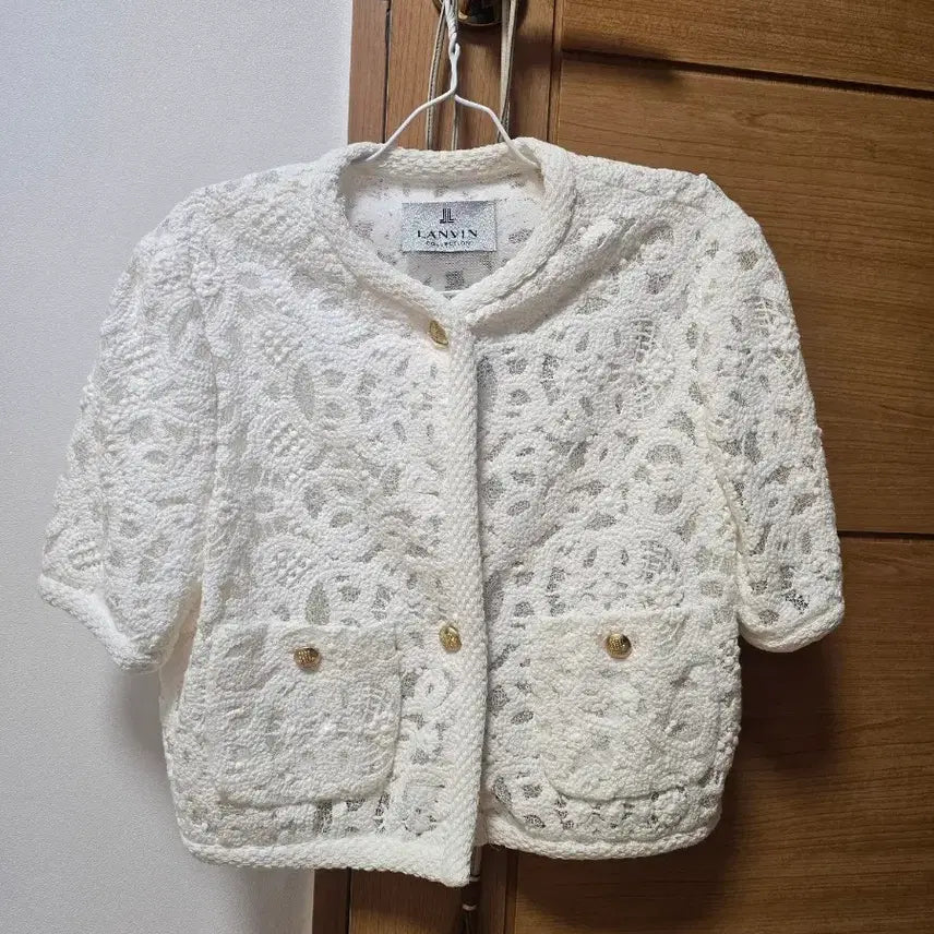 [BUNJANG] Lanvin Summer Lace Jacket / 랑방 여름 레이스자켓