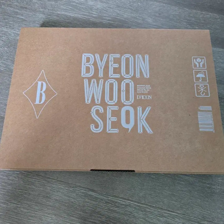 [BUNJANG] Byeon Woo Seok Dicon Vol. 23 Photobook B-Type Set (Photocards, Acrylic Keyring, Poster) / 변우석 디아이콘 B타입 화보집 / 포카 포토카드 키링 포스터