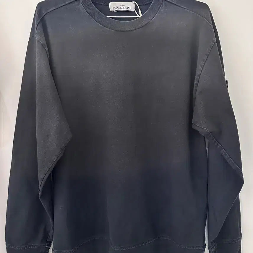 [BUNJANG] Stone Island Black T-Shirt (Size M) / 스톤아일랜드 블랙 티셔츠(사이즈M)
