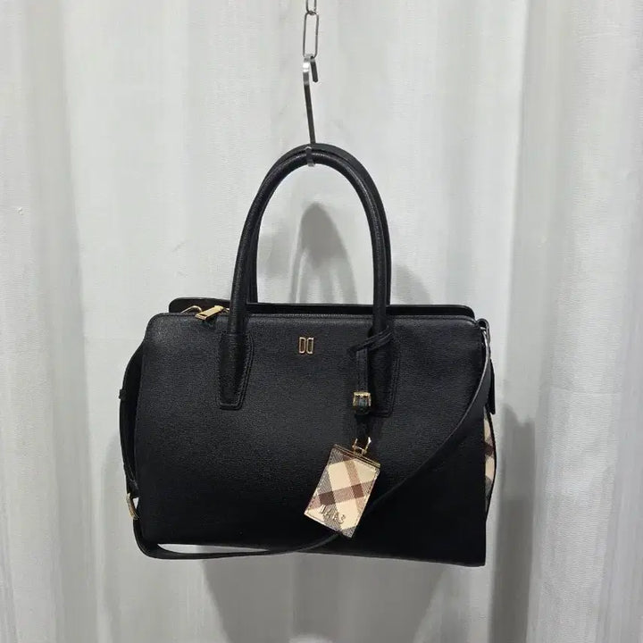 [BUNJANG] Daks Black Tote Bag Shoulder Bag / 닥스 블랙 토트백 숄더백 가방