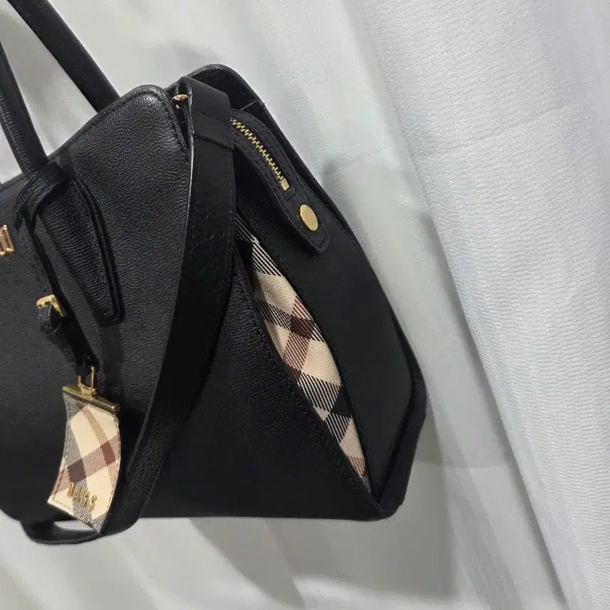 [BUNJANG] Daks Black Tote Bag Shoulder Bag / 닥스 블랙 토트백 숄더백 가방