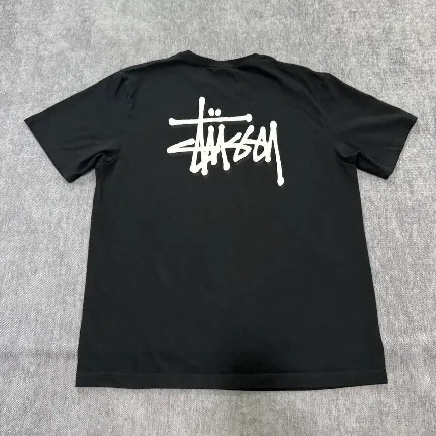 [BUNJANG] Stussy Basic Logo Short Sleeve T-Shirt - Size M / M 스투시 반팔