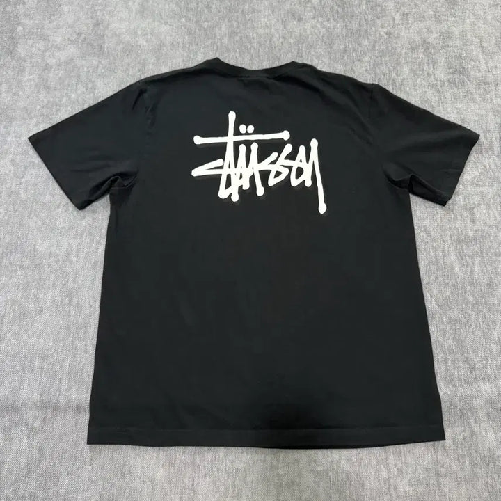 [BUNJANG] Stussy Basic Logo Short Sleeve T-Shirt - Size M / M 스투시 반팔