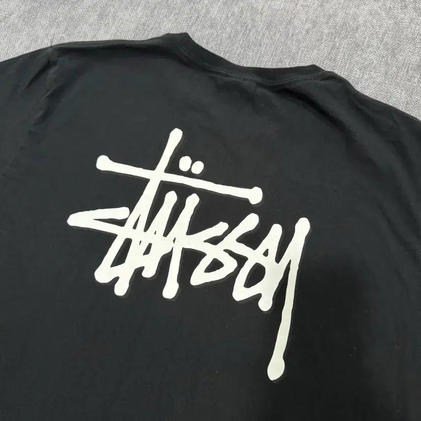[BUNJANG] Stussy Basic Logo Short Sleeve T-Shirt - Size M / M 스투시 반팔