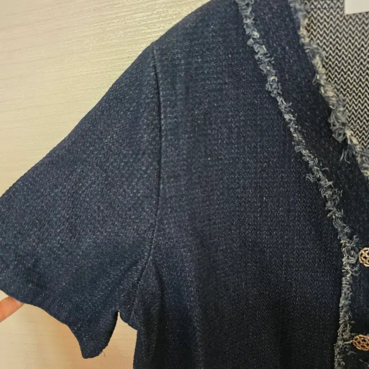 [BUNJANG] Tankus Denim Short Sleeve Jacket / 탱커스 데님반팔자켓