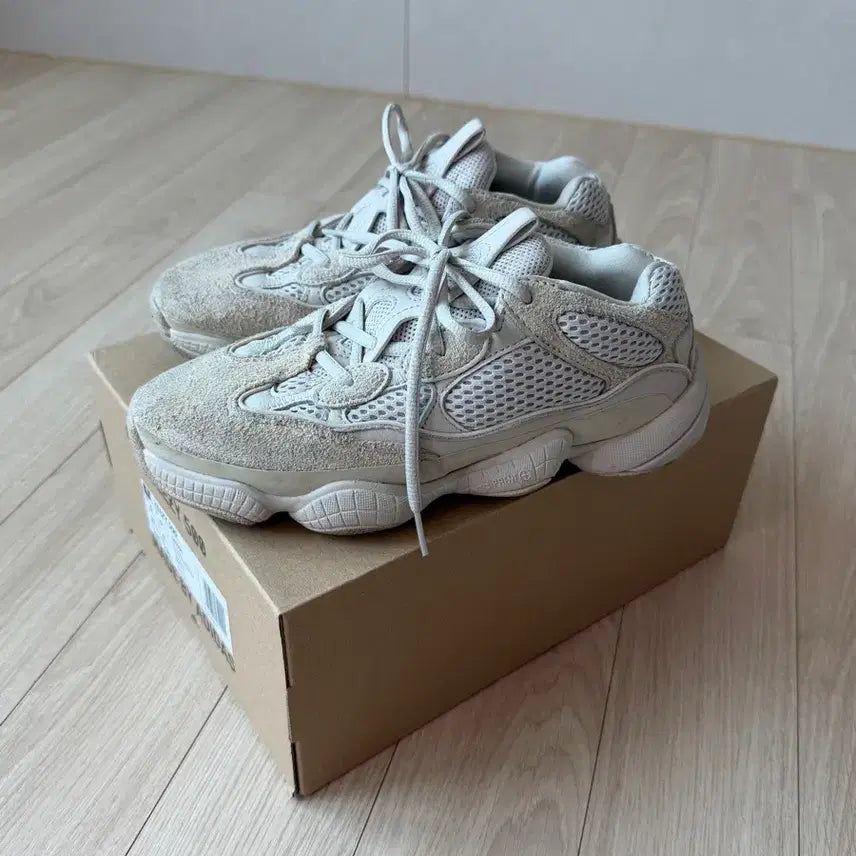 [BUNJANG] Adidas Yeezy 500 Blush Size 230 / 아디다스 이지 500 블러쉬 230