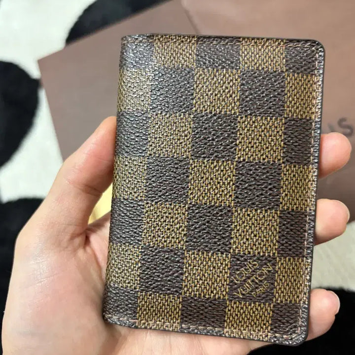 [BUNJANG] Louis Vuitton Damier Organizer Card Holder / 정품 새상품급 루이비통 다미에 오거나이저 카드지갑 판매