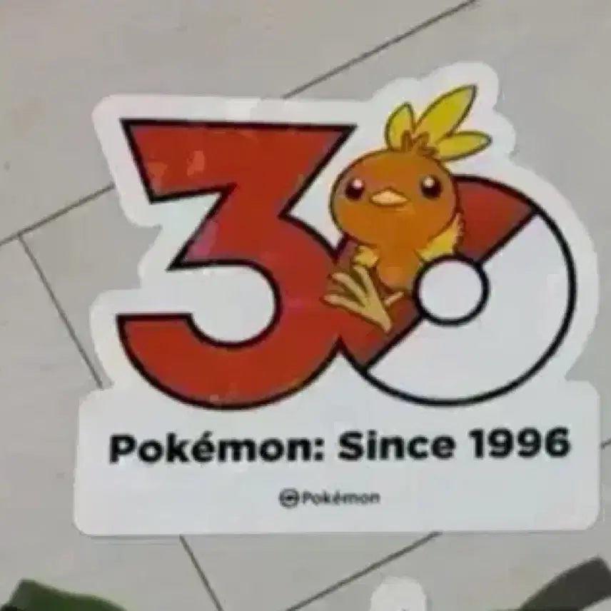 [BUNJANG] Pokemon 30th Anniversary Stickers / 포켓몬 30주년 스티커 개당판매