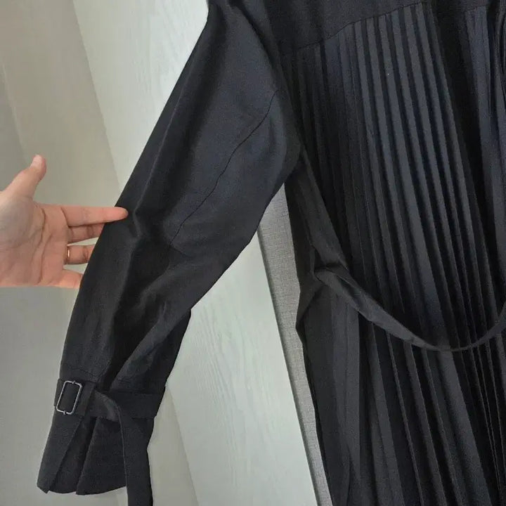 [BUNJANG] Kim Seo Ryong Back Pleats Trench Long Coat / 김서룡 백플리츠 트렌치 롱코트